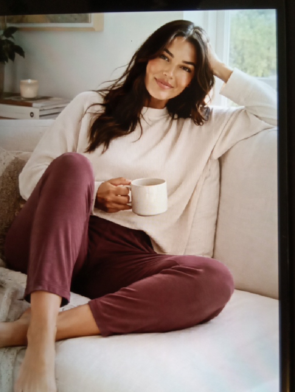 Barefoot Dreams Luxe Lounge Cozy Womens Butterchic Sof5 Malibu Pants Petite L